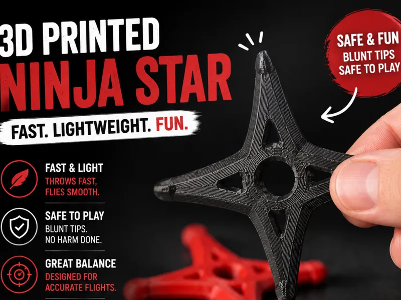 Ninja Star – Small Size. Big Fun.