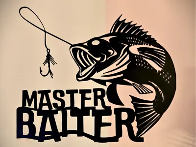 Master Baiter - Fishing wall art