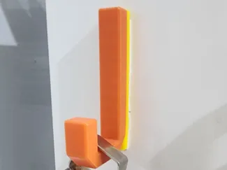 J shaped hanger