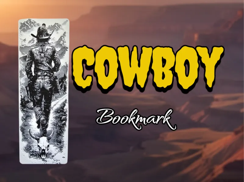 Cowboy - Bookmark