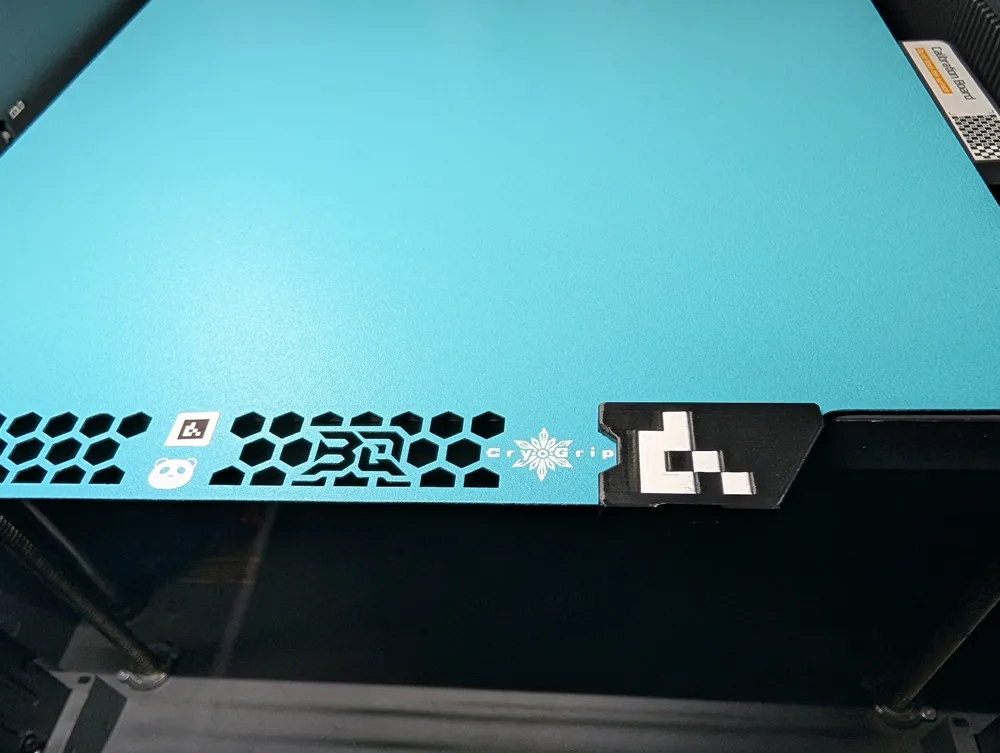 Mini Qr Code Frame Cryogrip Pro Glacier QR Code Tab - Free 3D Print Model - MakerWorld