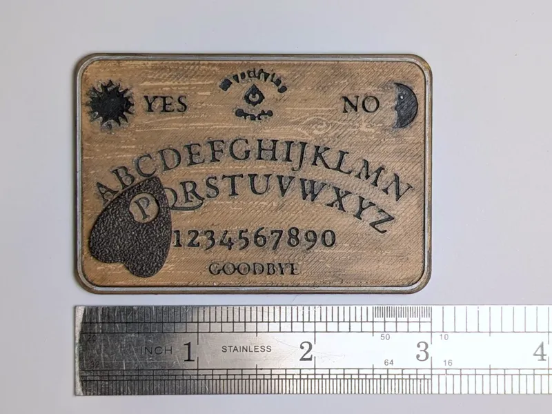 Miniature Spirit Board (Ouija Board)