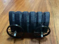 Chariot miniature guerre de Sécession — photo 1