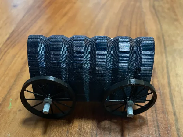 Chariot miniature guerre de Sécession