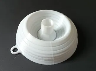 Foldable funnel