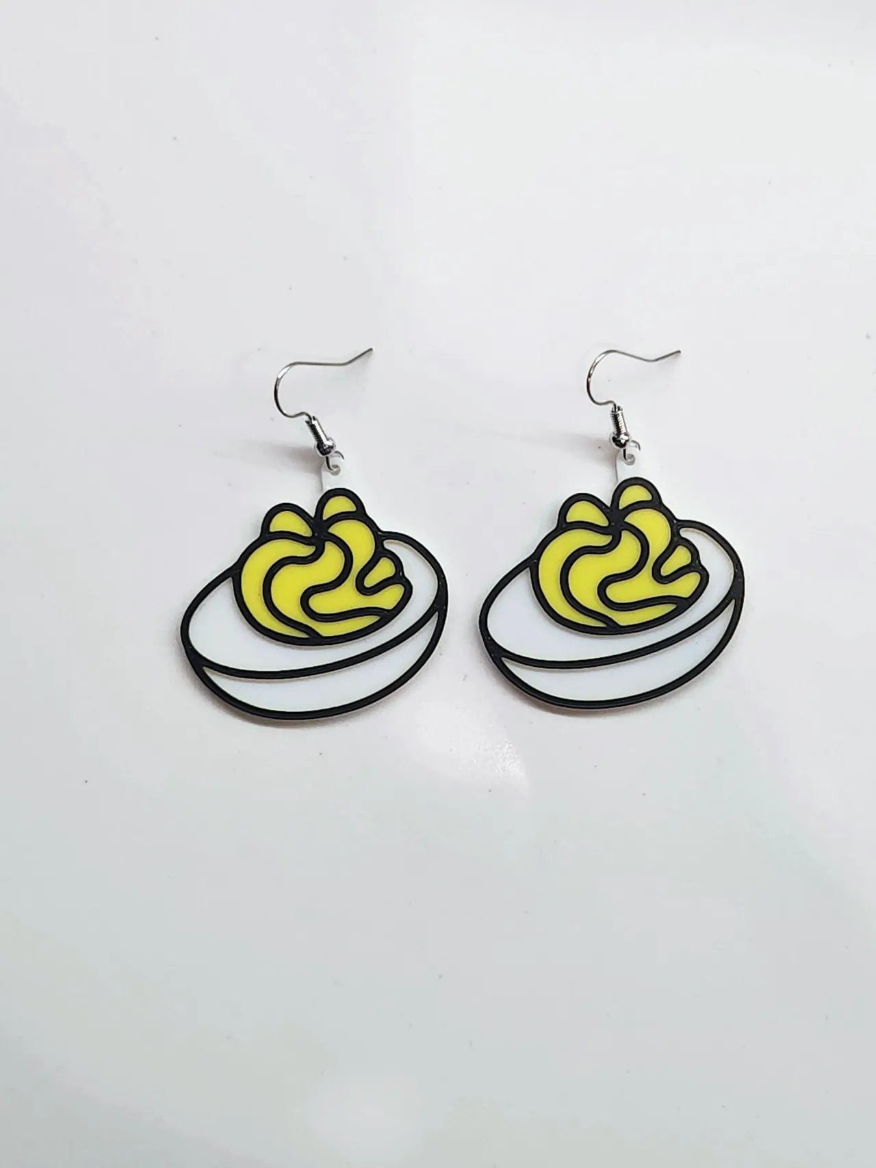 Deviled Egg Earrings view 2