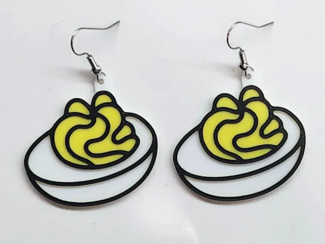 Deviled Egg Earrings