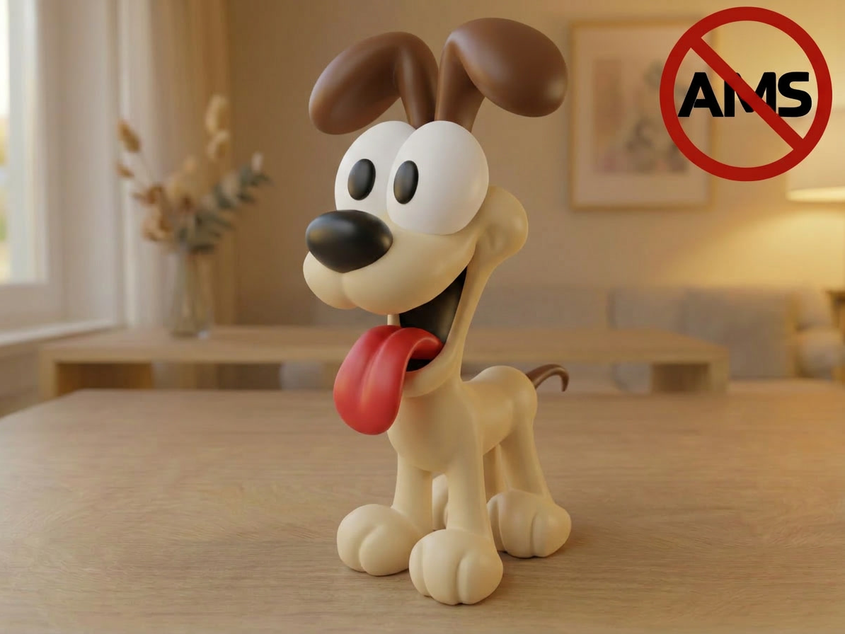 Odie – Garfield Figurine (AMS + No AMS Versions)