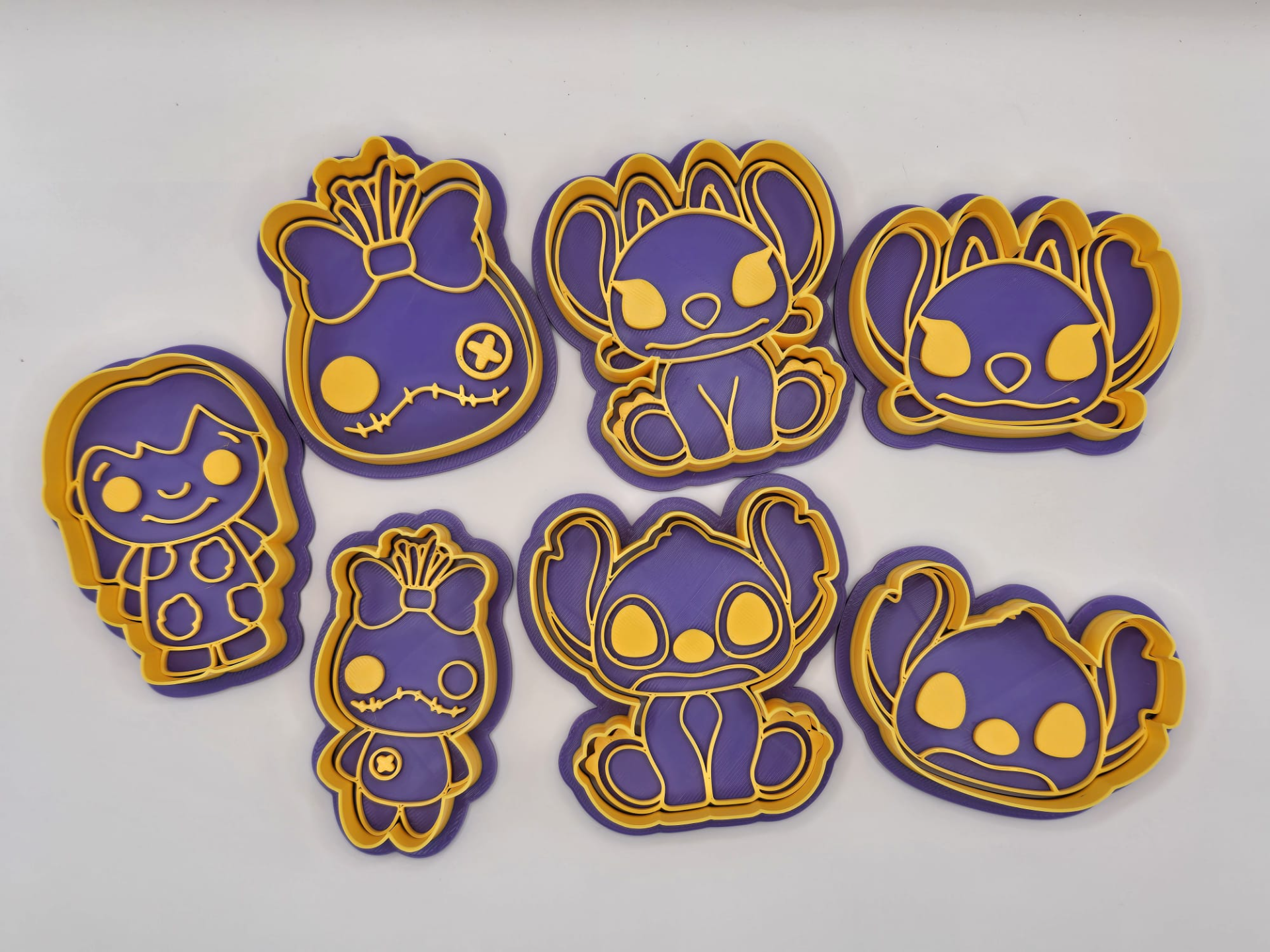 Stitch Cookie Cutter Stamp Playdoh Set 1 Craft