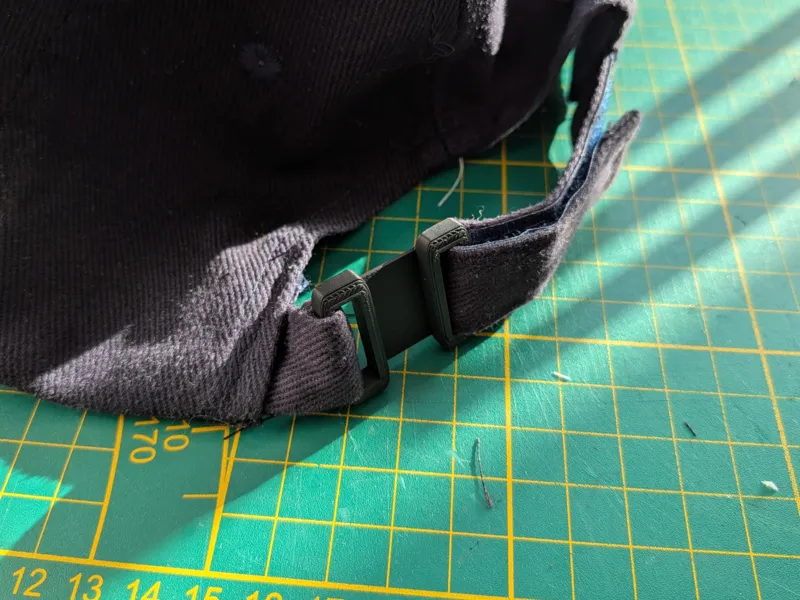 Velcro cap extender