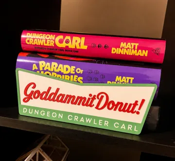 Letrero o emblema decorativo: Goddammit Donut! – DCC Donut Shop Sign — vista de referencia 2