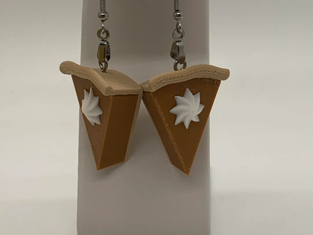 Pumpkin Pie Earrings view 3