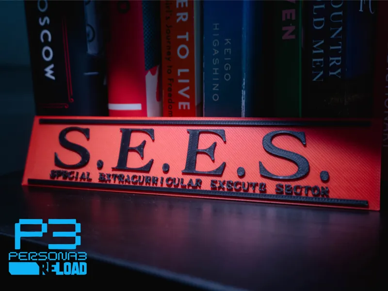 Persona 3 S.E.E.S Bookmark
