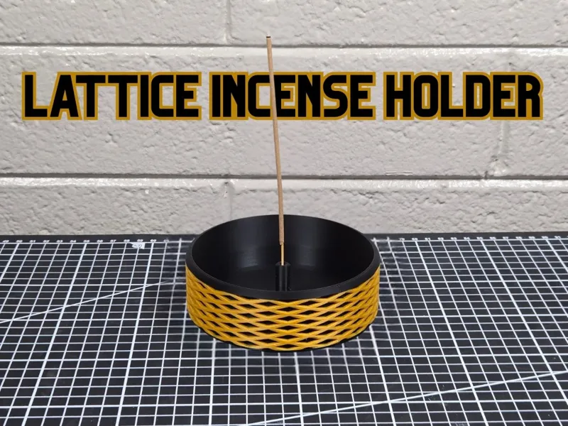 Lattice Incense Holder