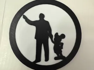 Walt & Mickey Ornament