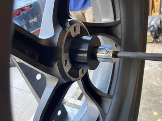 Honda VFR800 Gen6 Rear Wheel Balancing Adapter