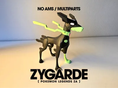 Zygarde Pokemon Legends AZ / Multiparts