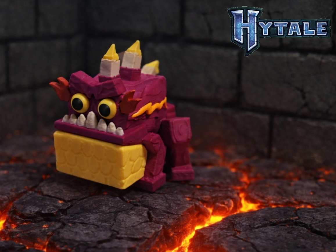Hytale's Magma Rhino Toad