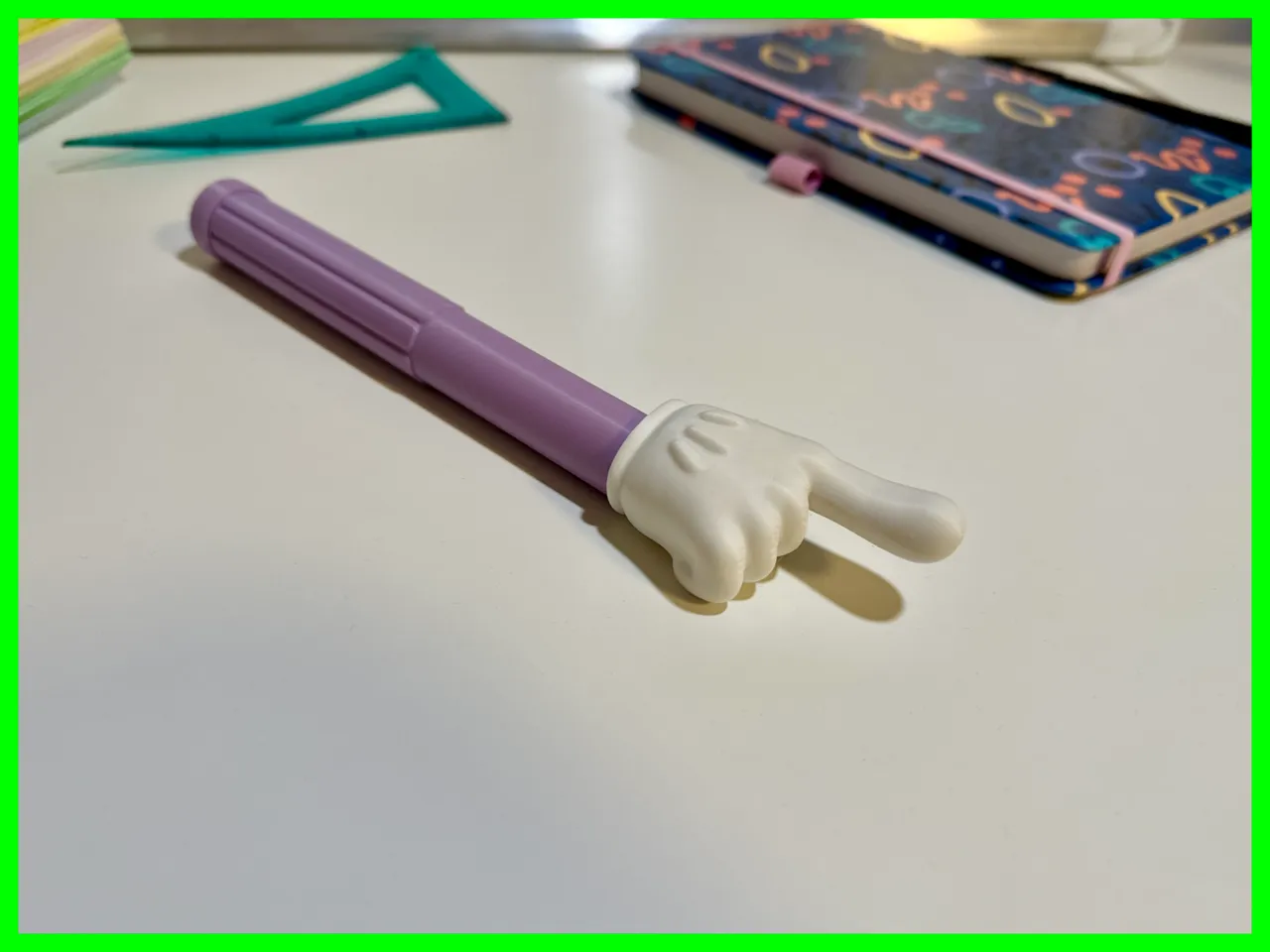 Collapsible Telescopic Pointer With Mini Hand view 3