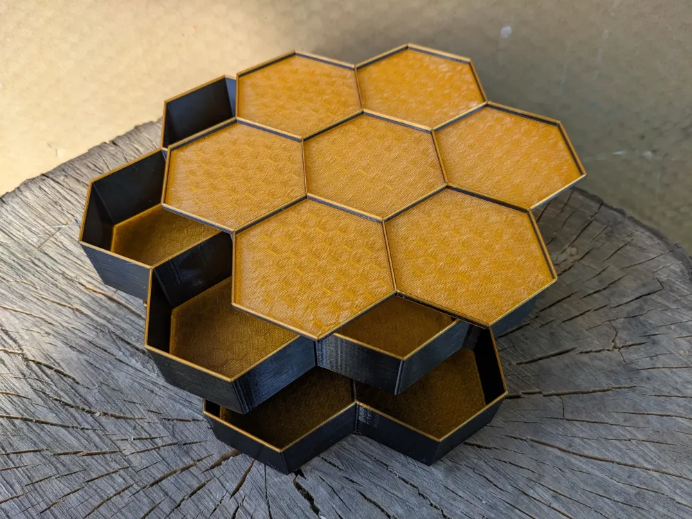 Small item organizer. Stackable. A1 mini. - Free 3D Print Model ...