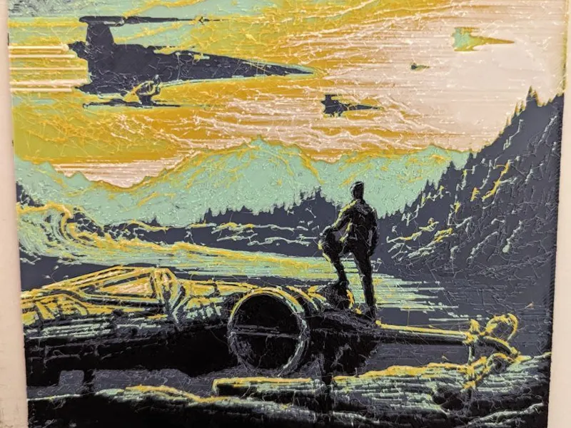 Star Wars (The Force Awakens) Hueforge