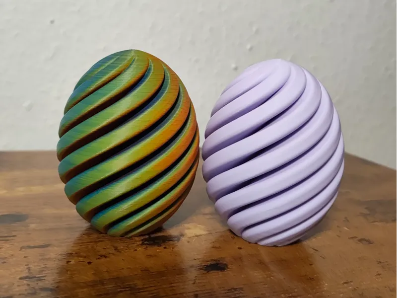 Spiral Easter Egg 