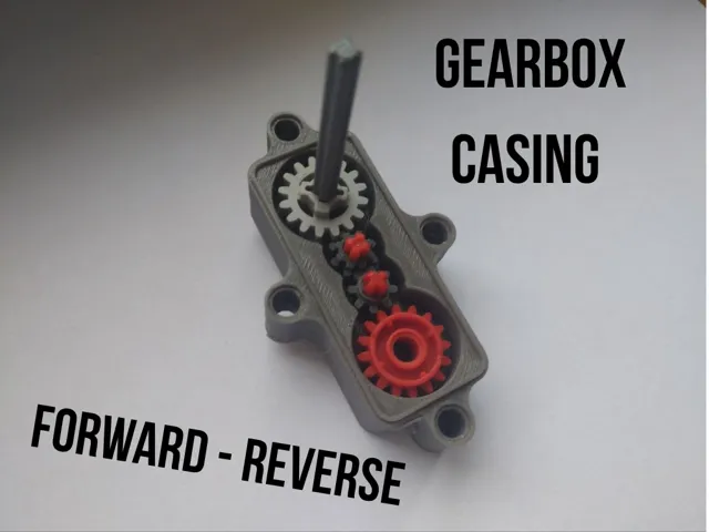 Brick gearbox casing - 2 gears