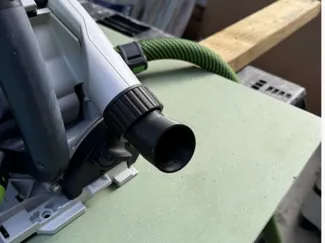 Festool No snag dust port for ts55