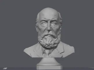 George Cadbury Bust