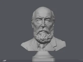 George Cadbury Bust