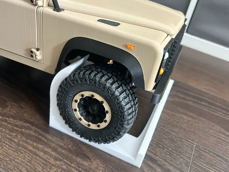 Soporte coche RC Escala 1/10 ruedas