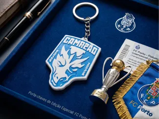 Porta-chaves FC Porto Campeão 25/26