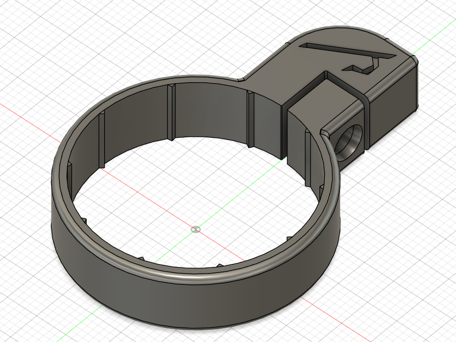 Rifle Scope Zoom Lever