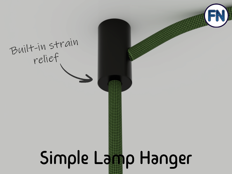 Simple Lamp Hanger