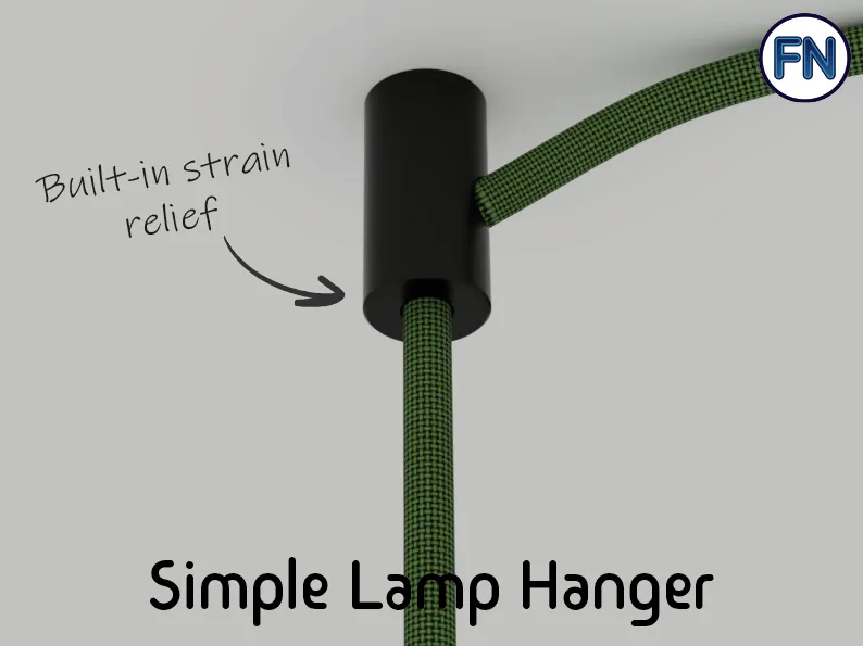 Simple Lamp Hanger