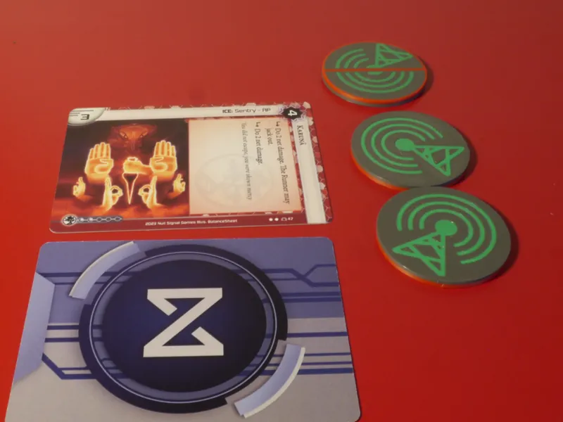 Bad Publicity Counter comp. with Android Netrunner