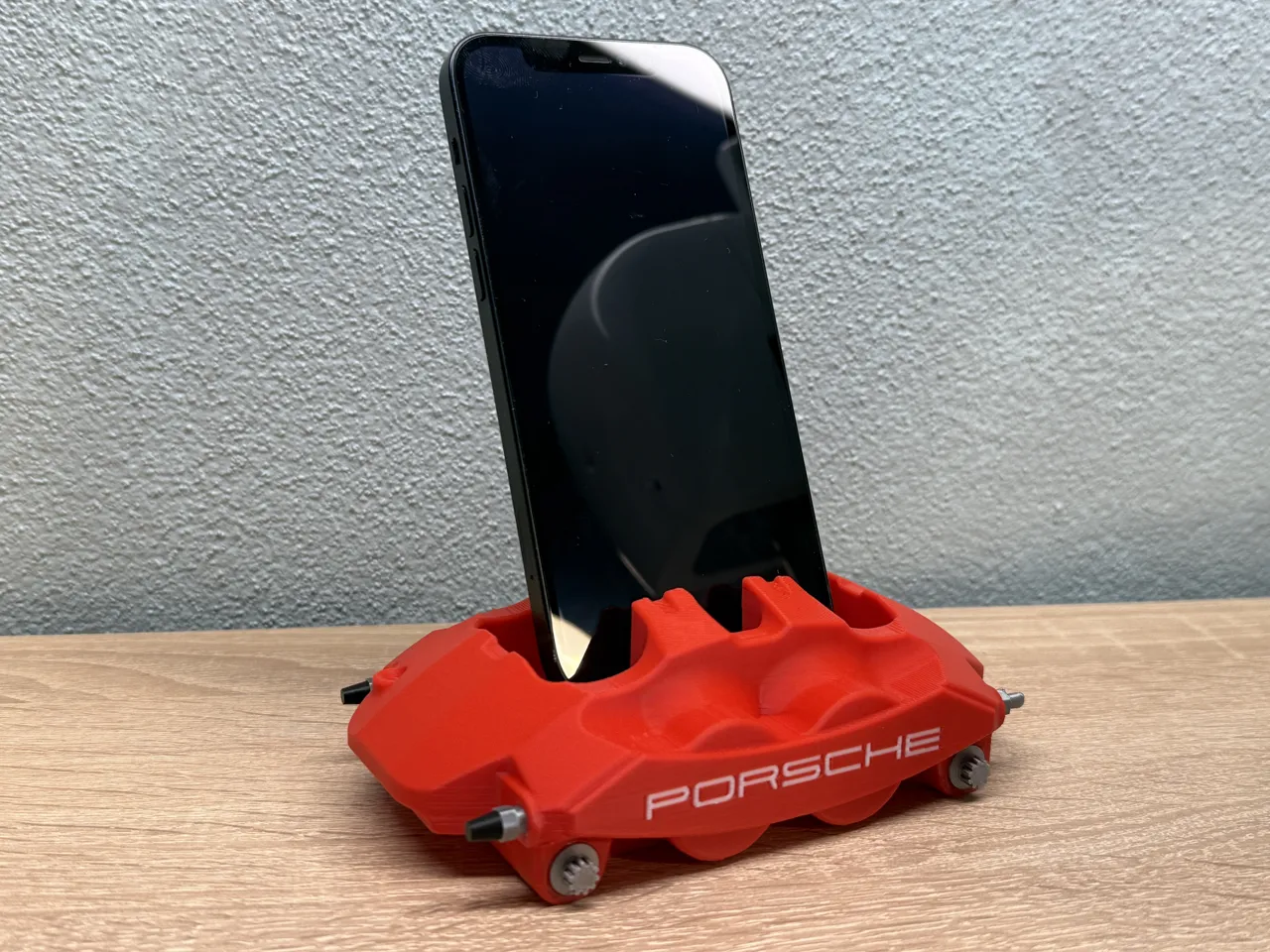 PORSCHE caliper smartphone stand view 3