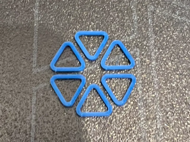 Triangular Stitch Markers