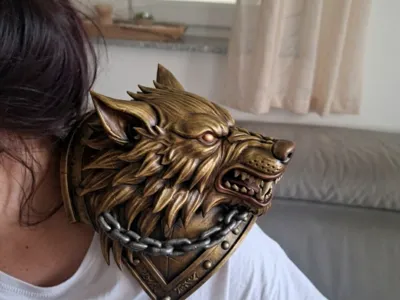 Shoulder Armor - Wolf