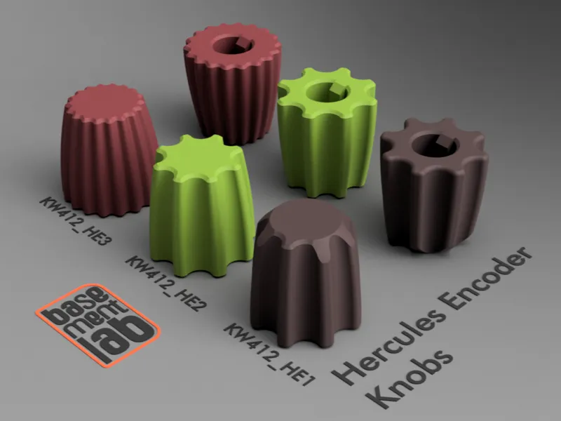 Rotary Encoder Knobs - Designer Version