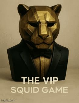 VIP Lion Head Squid Game Fan Art