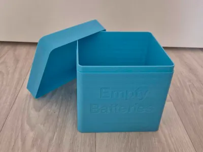 Box for Empty Batteries