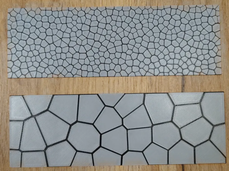 40K Terrain Footprint 6x2 – Short Ruins Strip