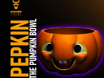 Pepkin the Pumpkin Bowl