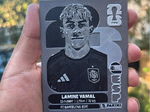 sticker panini Lamine yamal 2026