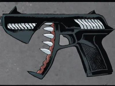 Symbiote Punisher Sidearm
