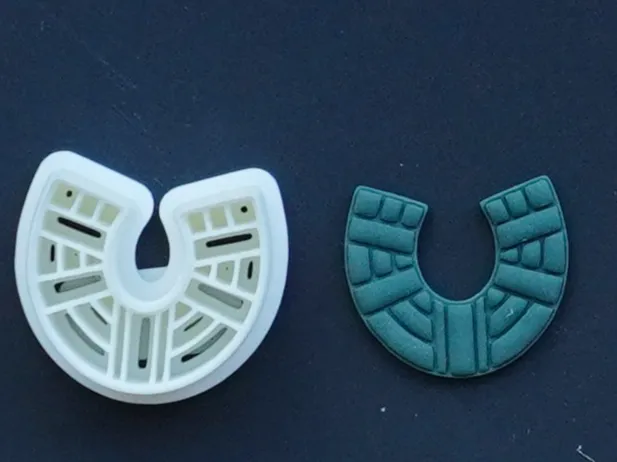 Ornamental Polymer Clay Cutter Earrings