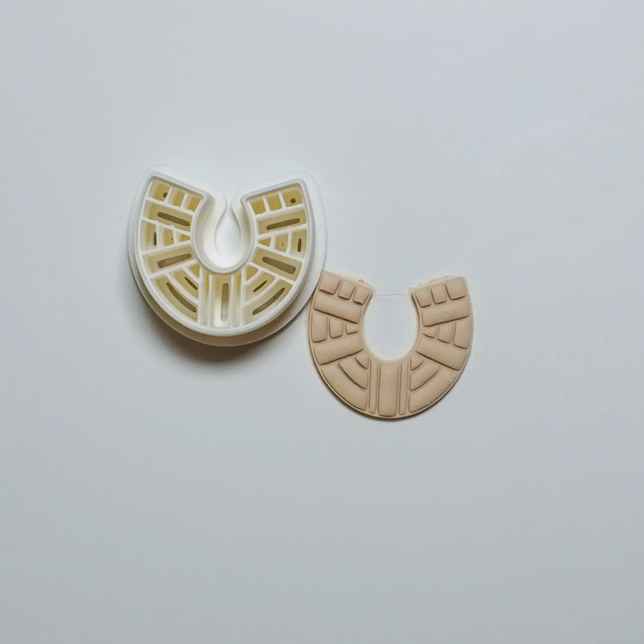 Ornamental Polymer Clay Cutter Earrings view 4