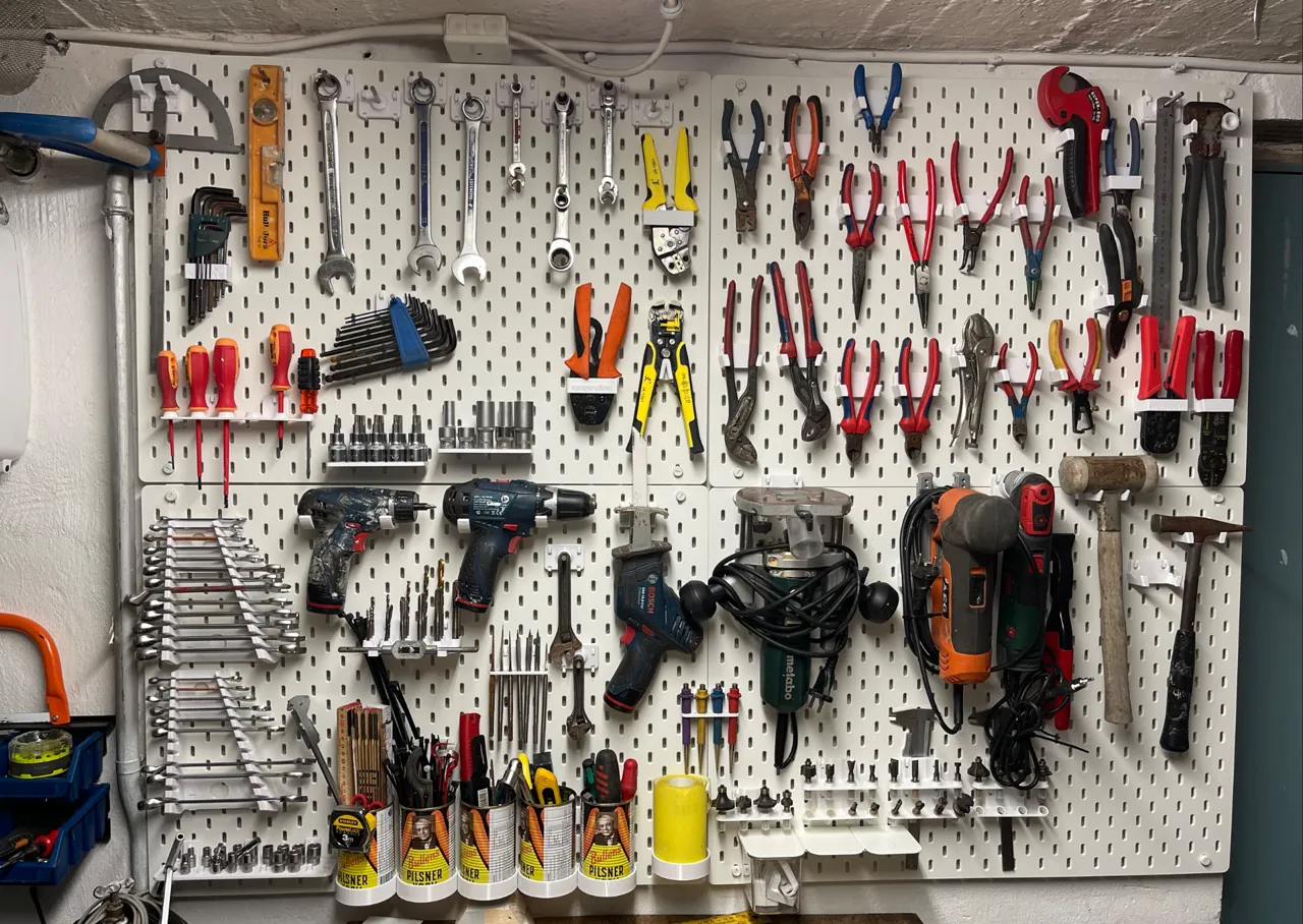 Epic IKEA Skådis garage collection, set of 40! view 3