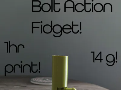 Mini Bolt Action Sniper Fidget
